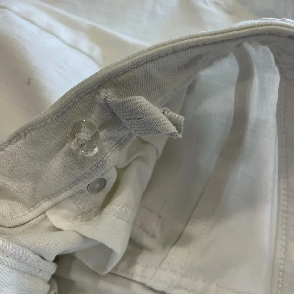 Cat & Jack Skinny White Jeans Girls size 12 - Picture 6 of 7